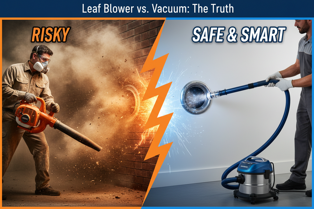 Can You Use a Leaf Blower to Clean a Dryer Vent? (Pros & Cons)