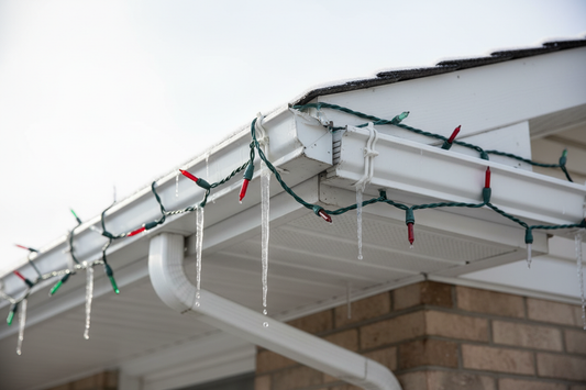 How Holiday Lights Can Damage Your Gutters (And How to Avoid It)
