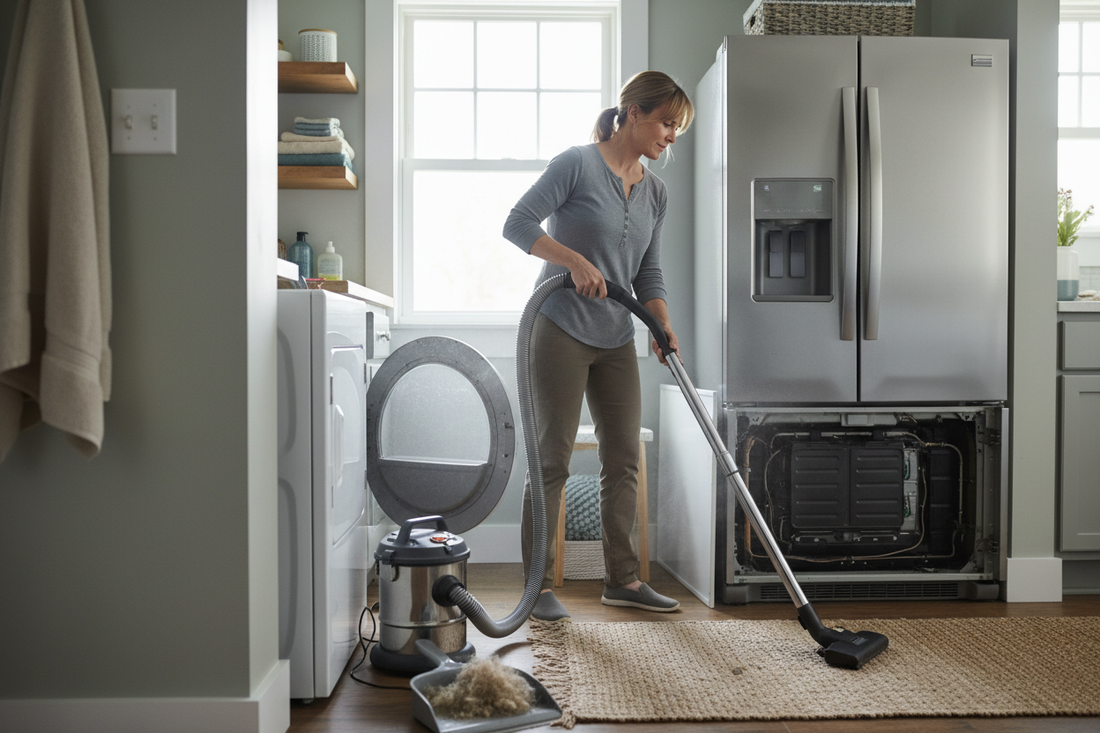 The Hidden Dust in Your Home: How to Clean Behind Appliances the Right Way