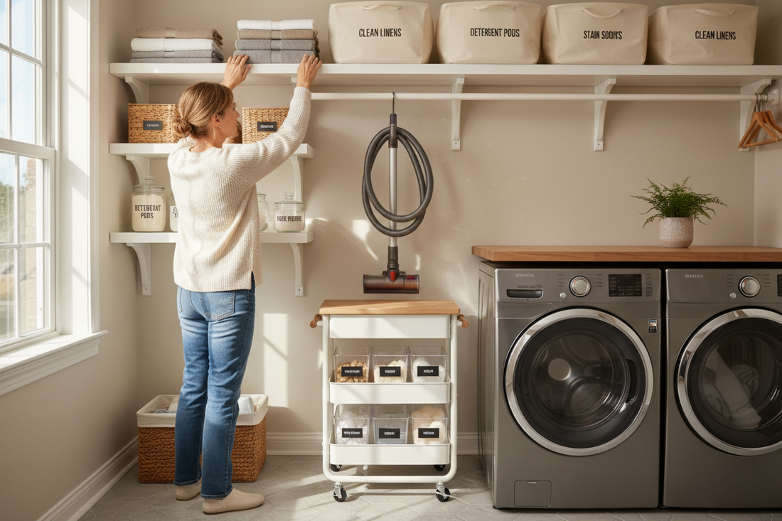 Laundry Room Organization Ideas for Small Spaces: Declutter and Maximize Storage