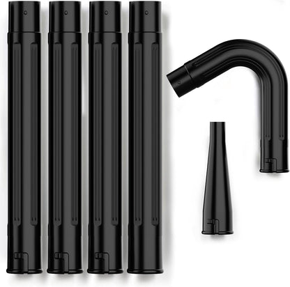 5-Piece Gutter Cleaning Kit with Leaf Vacuum & 3 Extension Wands