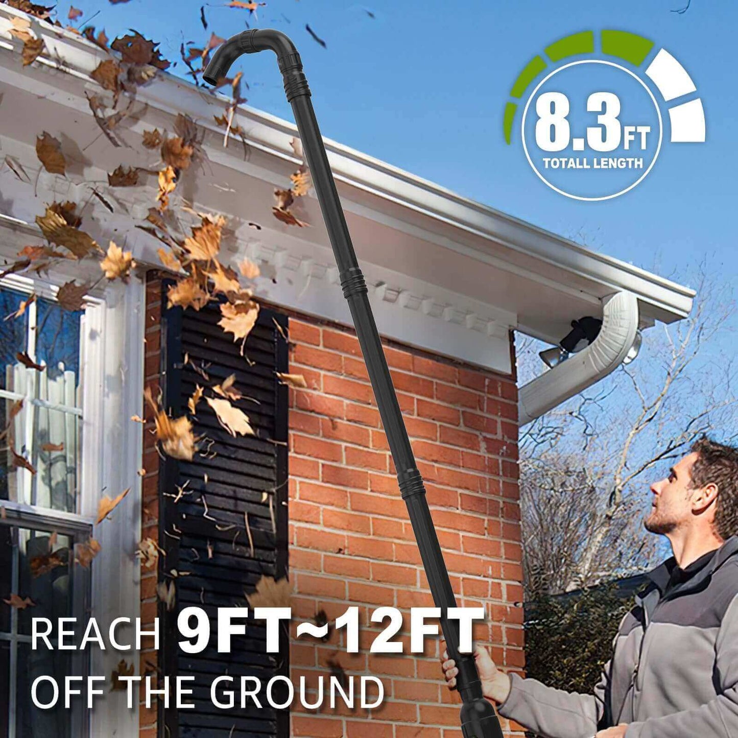 Gutter Cleaning Attachment Kit for EGO Leaf Blowers