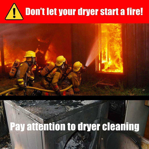 37-Piece Dryer Vent Cleaning Kit with Lint Vacuum Attachment & Univers