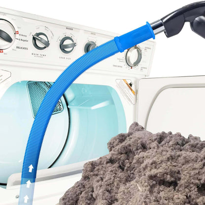 Universal Dryer Vent Vacuum Hose, One-Piece Design, Fits All Vacuums