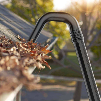 Universal Leaf Blower Gutter Cleaning Kit, Ground-Level Leaf Remover Attachment
