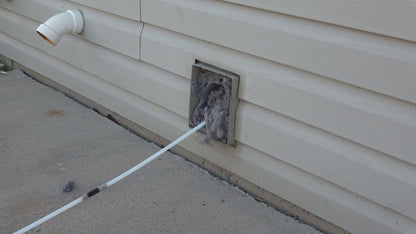 Dryer Vent Cleaning Kit with Lint Brush and Drill Adapter