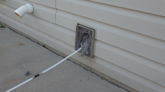 Dryer Vent Cleaning Kit with Lint Brush and Drill Adapter